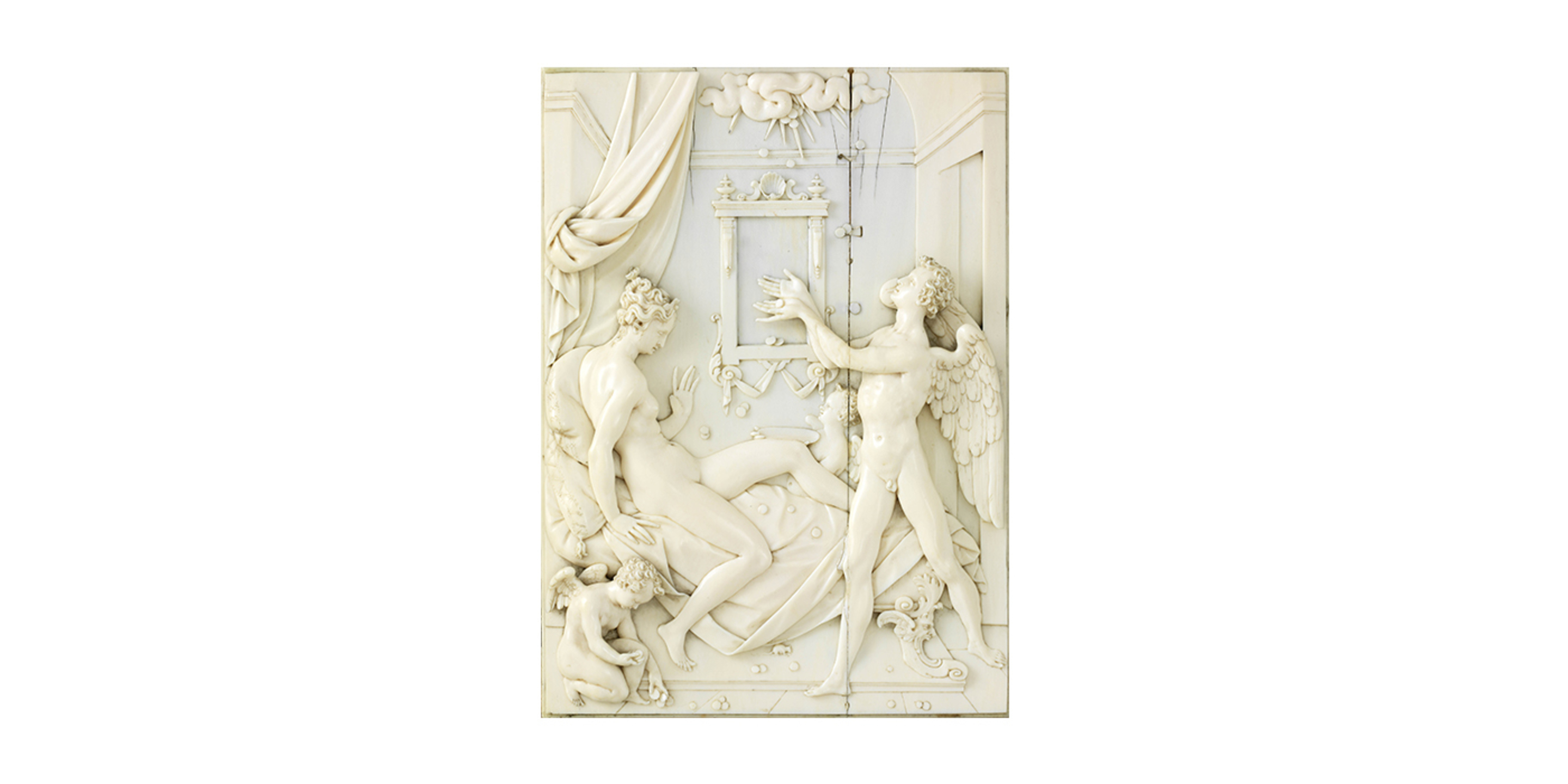 Nikolaus Pfaff, *Danaé*, Prague, vers 1601-1607. © © musée des Tissus – Pierre Verrier