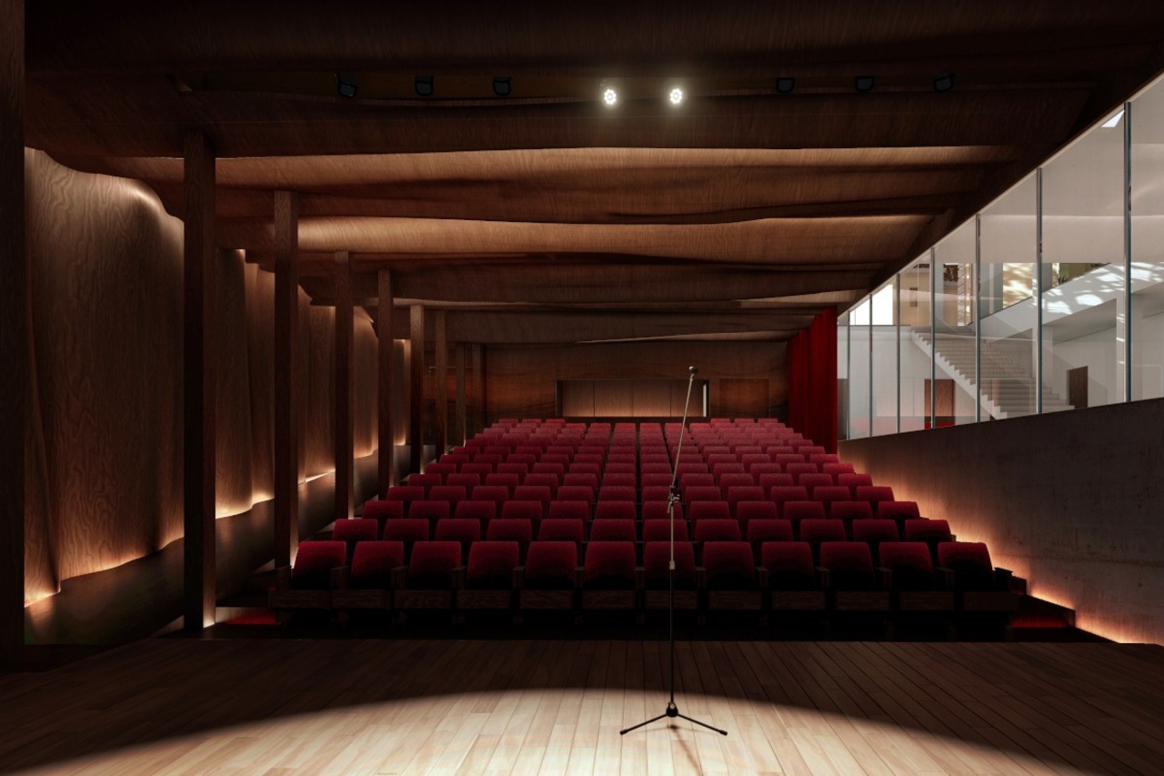 Auditorium, image projet
