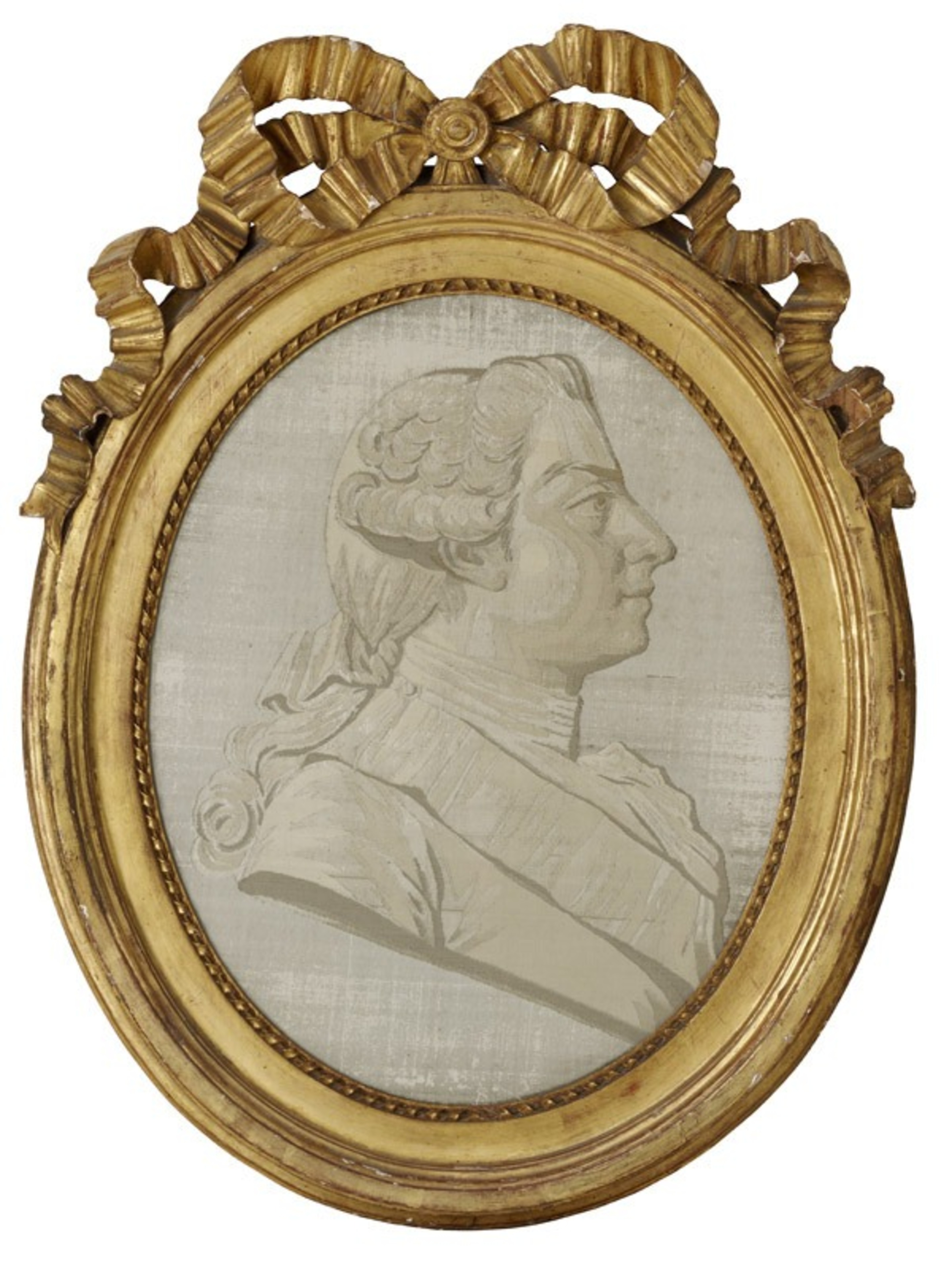 Philippe de Lasalle, Portrait du comte de Provence, Lyon, 1771. © © Lyon, musée des Tissus – Sylvain Pretto