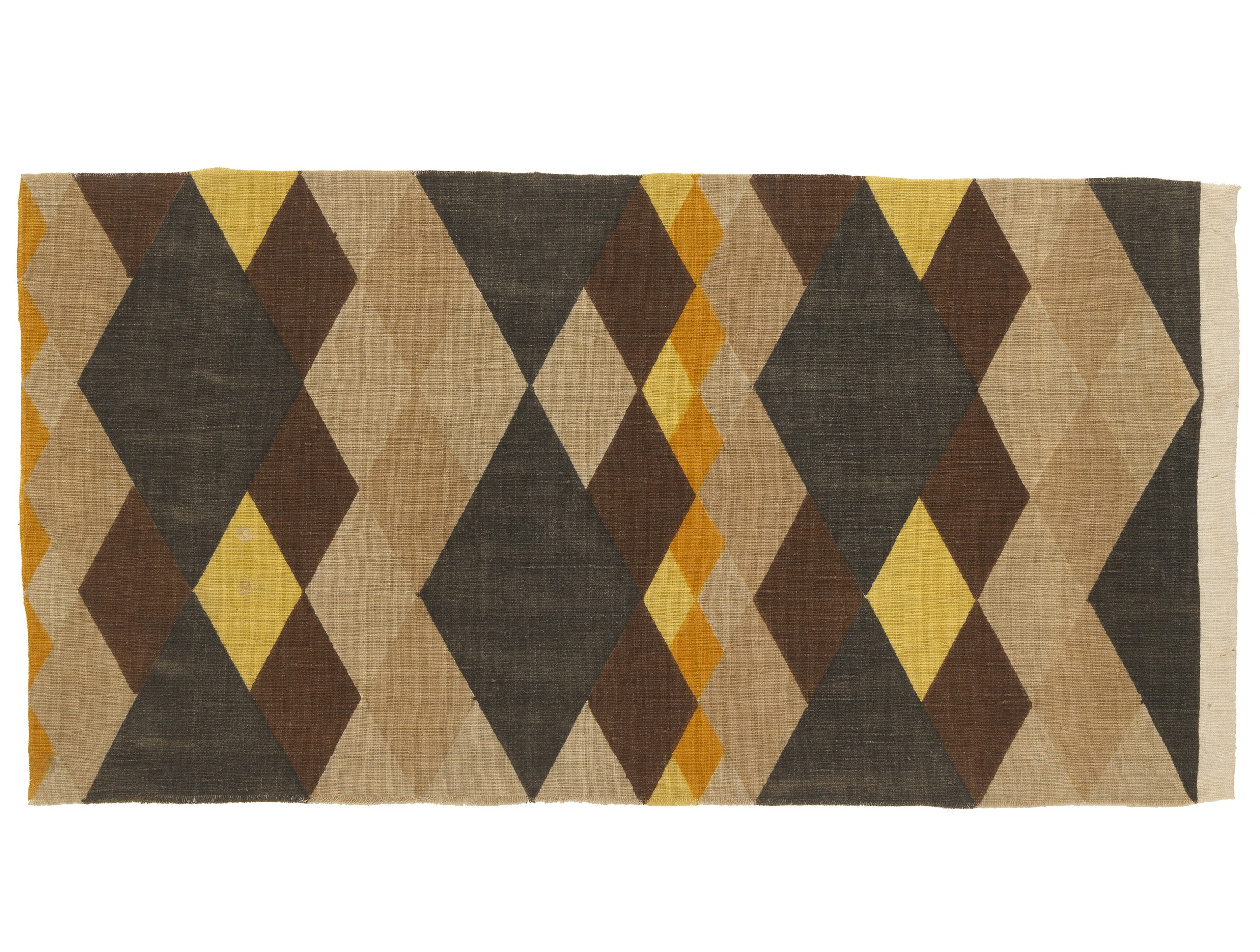 Sonia Delaunay, Ferret Frères Cie, tissu simultané n°162, Paris, 1926. MT 36935.6. Don de Delaunay Sonia, 1974. © © Lyon, musée des Tissus et des Arts décoratifs — Sylvain Pretto