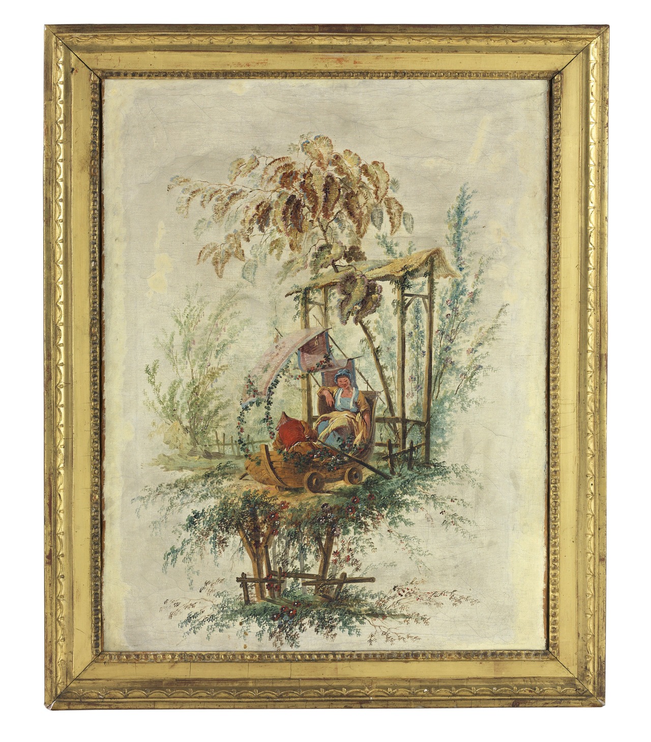 Jean-Baptiste Pillement, Chinoiserie, France, Entre 1770 et 1775 MT 10106. Acquis de Masson, 1864. © © Lyon, musée des Tissus et des Arts décoratifs — Sylvain Pretto