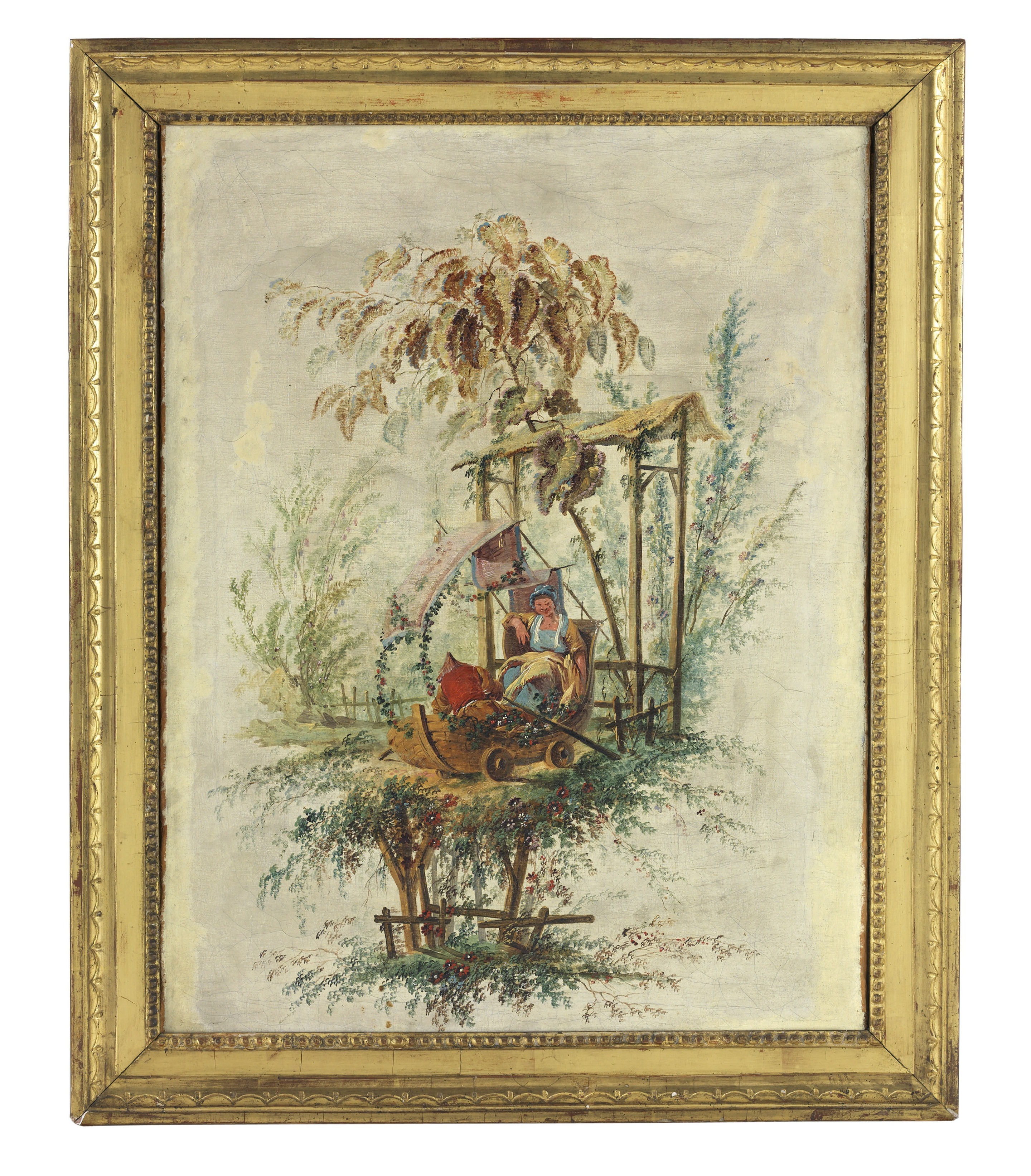 Jean-Baptiste Pillement, Chinoiserie, France, Entre 1770 et 1775 MT 10106. Acquis de Masson, 1864. © © Lyon, musée des Tissus et des Arts décoratifs — Sylvain Pretto