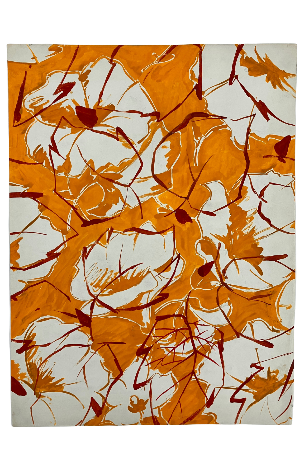 Charles Bellon (dessinateur), Dessin de fabrique, Lyon, entre 1920 et 1976. MT 2024.10.5. Don de Blanche et Bertrand Bellon, 2024. © © Lyon, musée des Tissus et Arts décoratifs – D. R. 