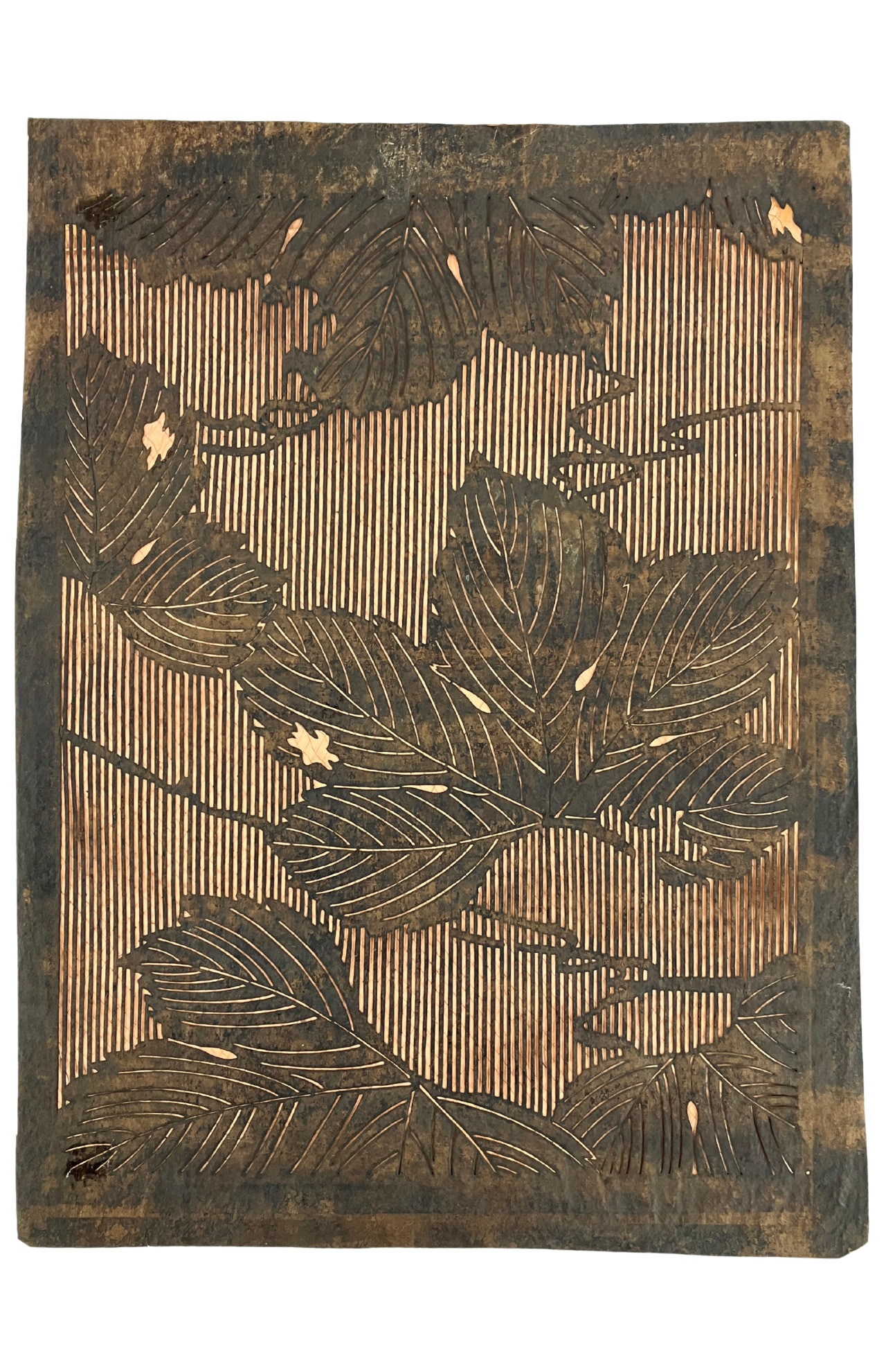 Katagami, Japon, entre 1840 et 1868. MT 2024.10.6. Don de Blanche et Bertrand Bellon, 2024. © © Lyon, musée des Tissus et Arts décoratifs – D. R. 