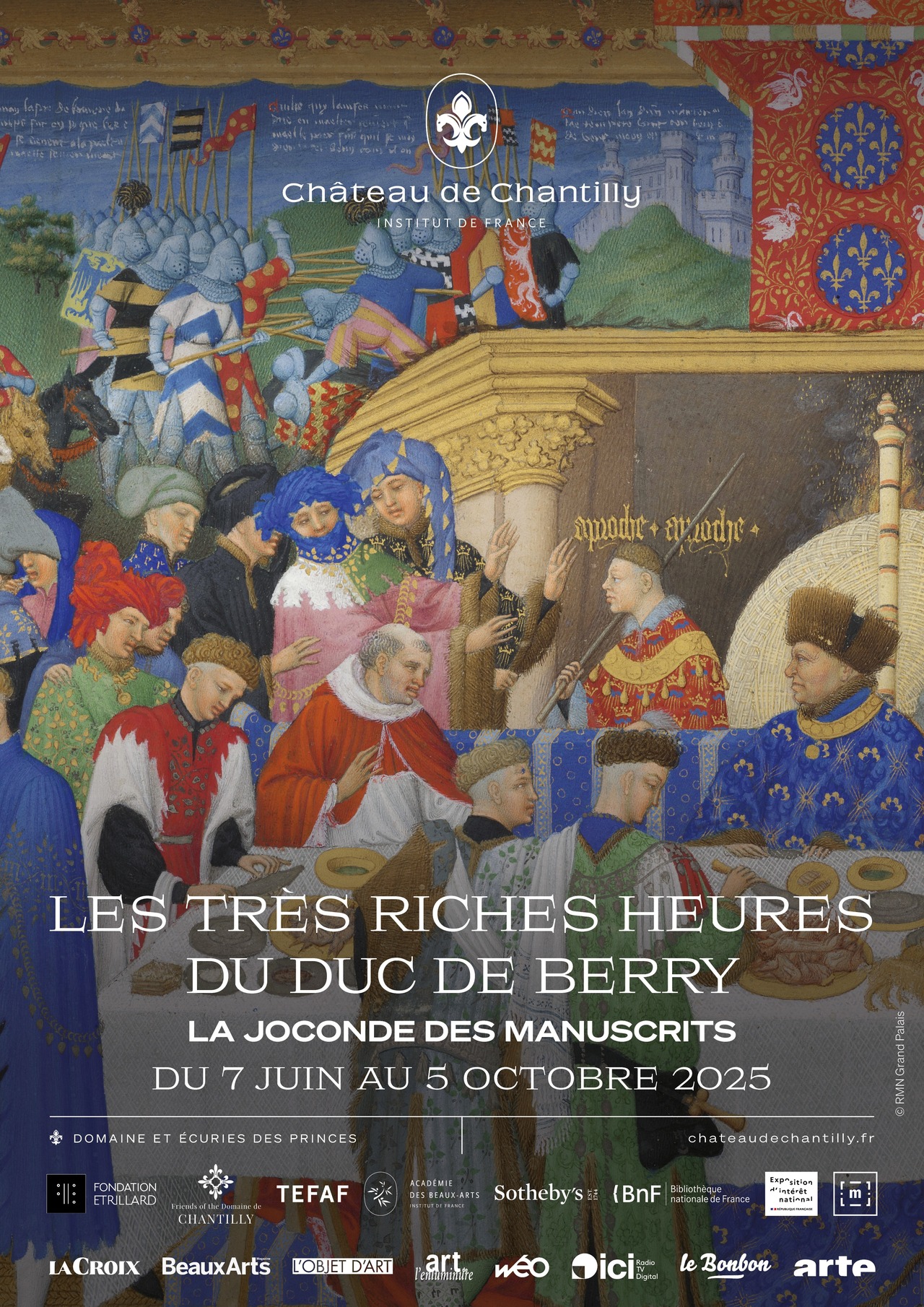 Exposition Les Très Riches Heures du Duc de Berry  © 
