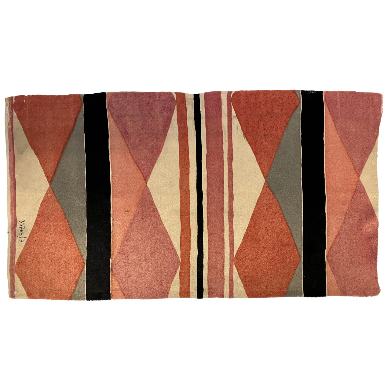 Sonia Delaunay, Tissu simultané n°144, Paris, Août 1926. MT 33703.3. Don de Sonia Delaunay, 1965. © © Lyon, musée des Tissus et des Arts décoratifs — D.R.